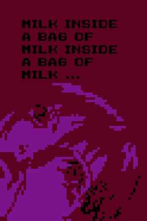 Milk inside a bag of milk inside a bag of milk