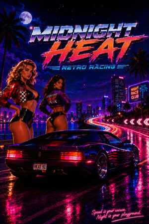Midnight Heat: Retro Racing