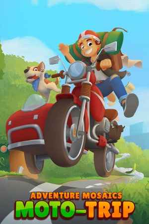 Adventure Mosaics. Moto-Trip
