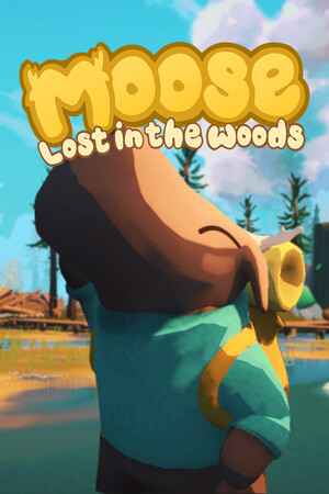 Moose Lost in the Woods