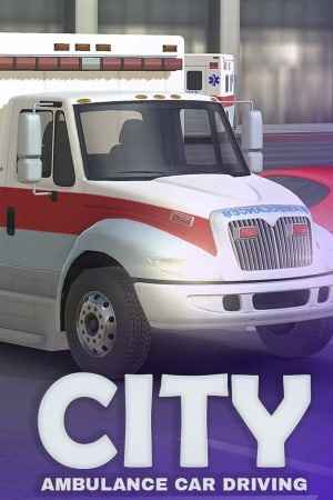 City Ambulance Car Driving